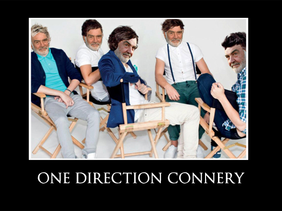 ONE DIRECTION CONNERY