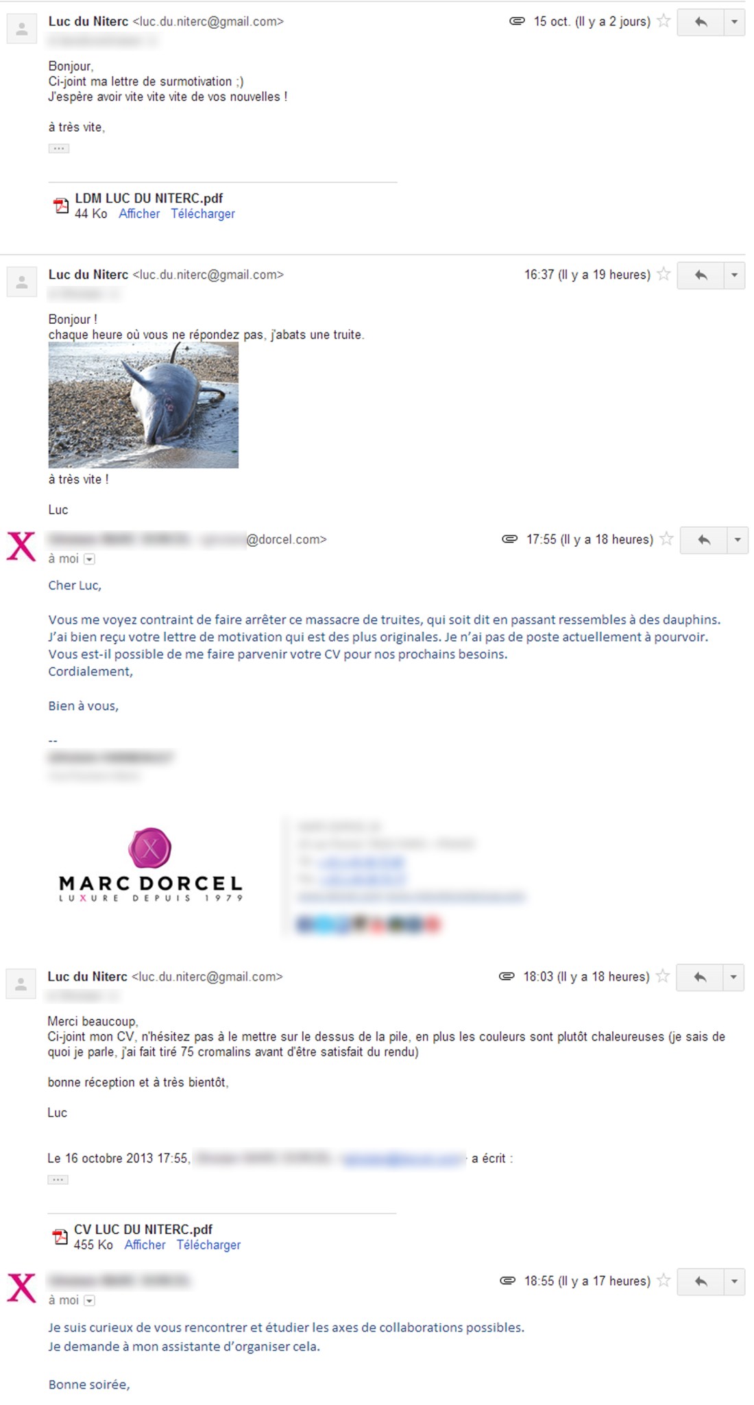 CHANGEMENT oui chez dorcel