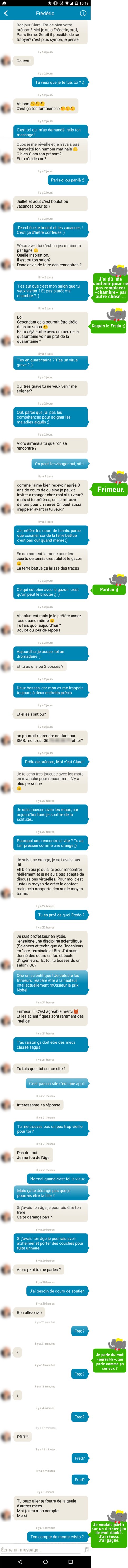 Fredo, le prof pervers