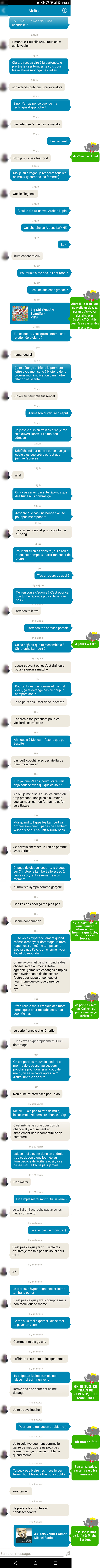 Mélina (l'irrécupérable)